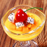 AM5995 Elegant Glass Ice Cream & Dessert Bowl 2 Pcs