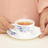 AM0329 MANSI BONE LESS CROCKERY 12 pcs CUPS & SAUCERS