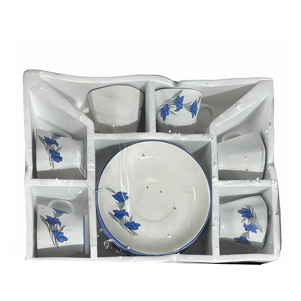 AM0329 MANSI BONE LESS CROCKERY 12 pcs CUPS & SAUCERS