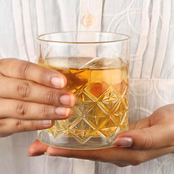 AM5694	Cello Classix, Swirl & Brilliant Design 325ml Tumbler - 6pcs set