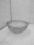 AM3575 Colander Basket With Handle 25cm Stainless Steel Basket 1 Pcs