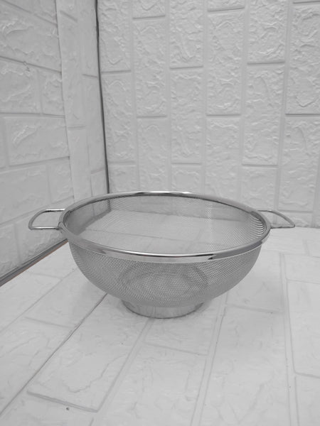 AM3575 Colander Basket With Handle 25cm Stainless Steel Basket 1 Pcs