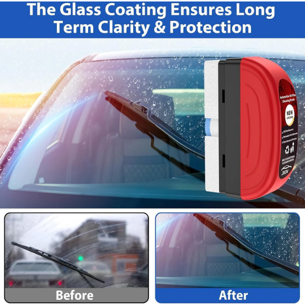 AM5406 Car Glass Oil Film Remover|Automotive Oil Film Cleaning Brush|Oil Film Cleaning Brush| Oil Film Remover for Car Window|Car Glass Oil Film Cleaner|Glass Oil Film Remover for Car