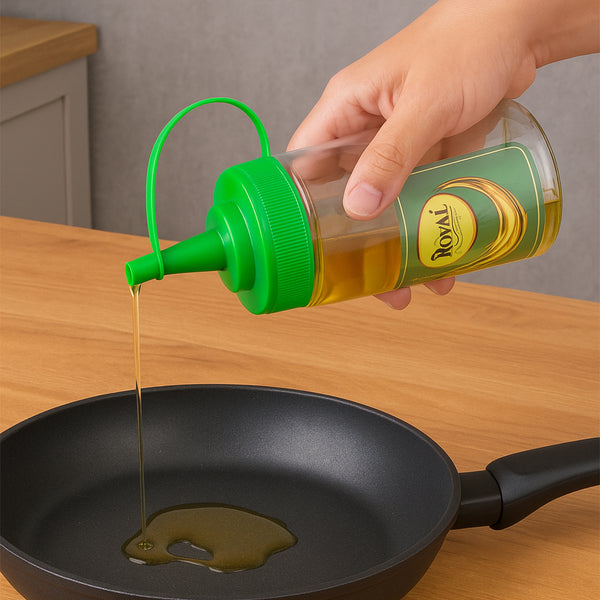 AM5788 Plastic Transparent Oil Dispenser - Cooking Oil Dispenser Bottle