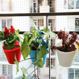 AM0852 Victor Hook Pot Planters for Home Décor Suitable for Balcony Railing Planter