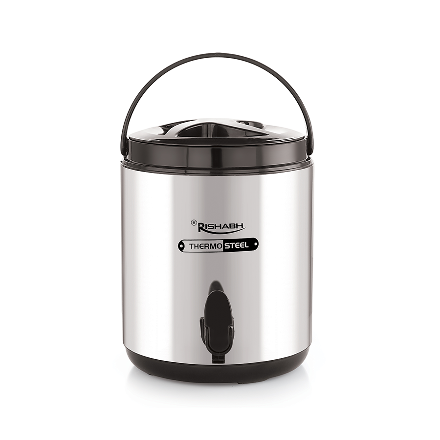 AM2582 Rishabh Thermo Steel Cool Caravan 12 Insulated Water Jug Pack Of  Pcs