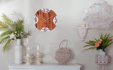 AM0606 Antique Wooden Round Shape Wall Clock for Home -11.5x11.5