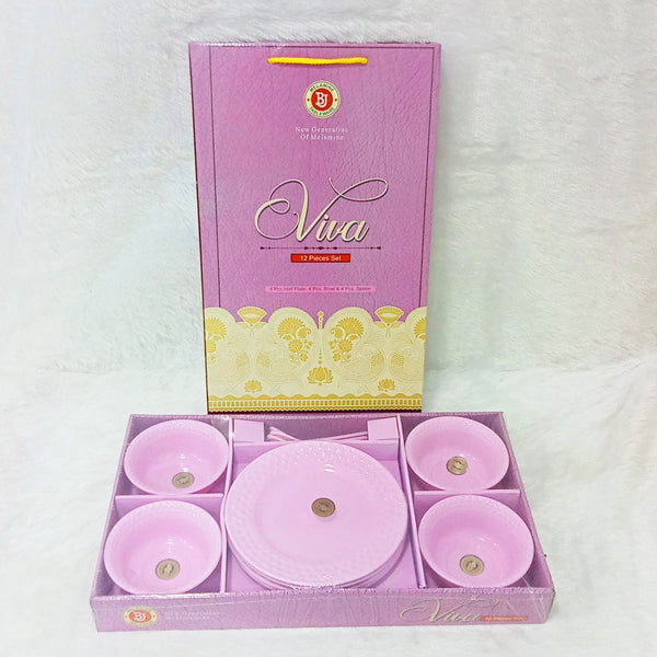 Di0330 Viva 12-piece Melamine Set