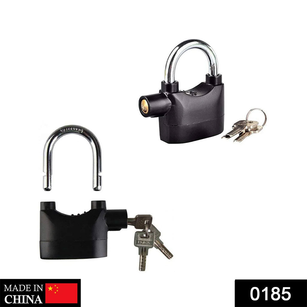 Alarm padlock best sale