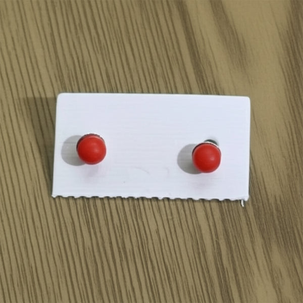 AM5763 Fashion Small Stone Earrings for Girls - Multicolour (1 Pair)