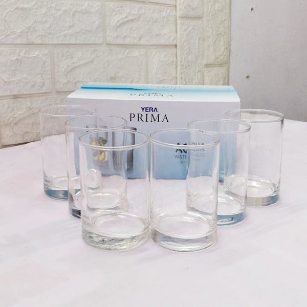 AM5207 YERA Prima AQUA Water Glass- Set of 6 Pcs - Each 245ml