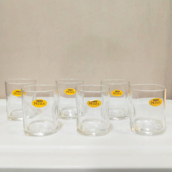 AM5648 YERA Prima Austin Short Zest Glass Tumbler Set of 6 Pcs - Each 250Ml