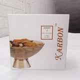 AM5400 Karbon Glass Bowl Set of 1 Pcs - KRF006B-G