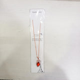 AM5761 Rose Gold-Plated Cubic Zirconia-Studded Brass Necklace Set of 1 Pcs