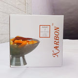 AM5401 Karbon Glass Bowl Set of 1 Pcs - KRF006C-B