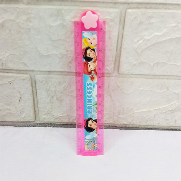 AM5222 Mix cartoon printed folding scale upto 30cm (Pack of 1)