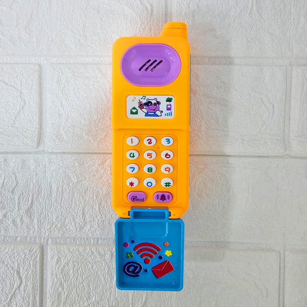 AM6017 Mini Funny Baby Mobile Phone Toy – Musical, Light & Sound Learning Toy for Kids (6+ Months)
