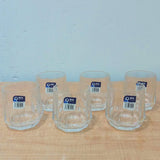 AM5962 Polygonal Crystal Whiskey Scotch Glass Set (350ml)– Pack of 6