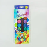 AM5908 Watercolors Paint Box with Paint Brush Kit - 16 Colors