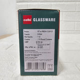 Di0001 Cello Fit & Fresh Clip-O Round Glass Storage Container - 240ml