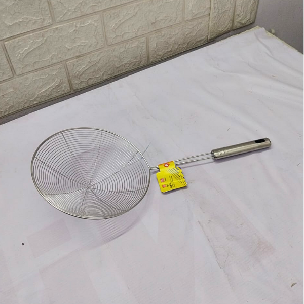 AM5339 Standard Stainless Steel Deep Fryer Strainer Jhara- 20cm