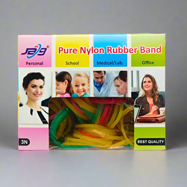 AM5277 JB9 Pure Nylon Rubber Band- Multicolor