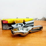 AM3571 SS Lemon Squeezer With Opener 1 Pcs