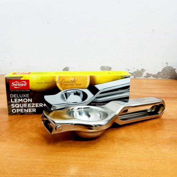 AM3571 SS Lemon Squeezer With Opener 1 Pcs