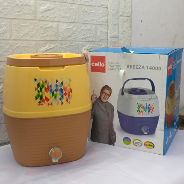 AM5159 Cello Breeza Pastic Insulated Water Jug - 14 litres