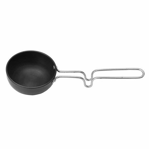 AM3582 Stainless Steel Wired Handle Tadka Pan (Vagharia)