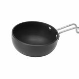 AM3582 Stainless Steel Wired Handle Tadka Pan (Vagharia)
