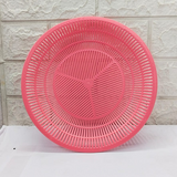 AM5308 Plastic Bhakhari Plate - Multicolor