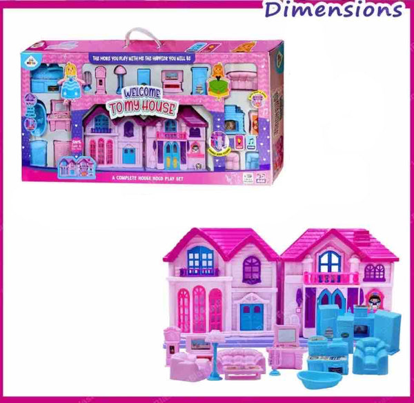AM3452 Welcome Tomy House A Complete House Hold Play Set
