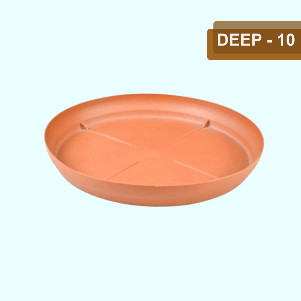 plant pot base AM0940 Flower Pot Plant Saucer 10 Inch Base Plate Tray – Amd-Deodap