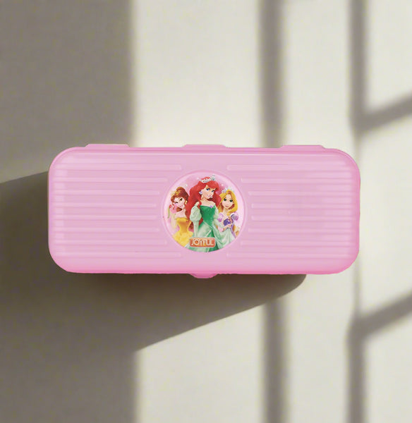 AM3274 Joyful School Line Big Campass Box Color Availablity As Per Design Stock Plastic Campass Box 1 Piece