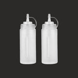 AM5724 Sonal Tango Sauce Squeeze Bottle (Small) - Pack of 2 pcs - For Chatni, Vinegar, Oil, Dispenser Bottles