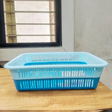 AM5719 JOYO Two Tone Multipupose Basket No.2 - Elegant & Tempting Design Basket