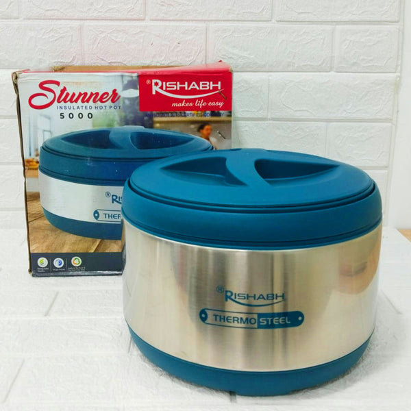 Di0264 Rishabh Stunner Insulated Hot Pot 5000 Steel Casserole