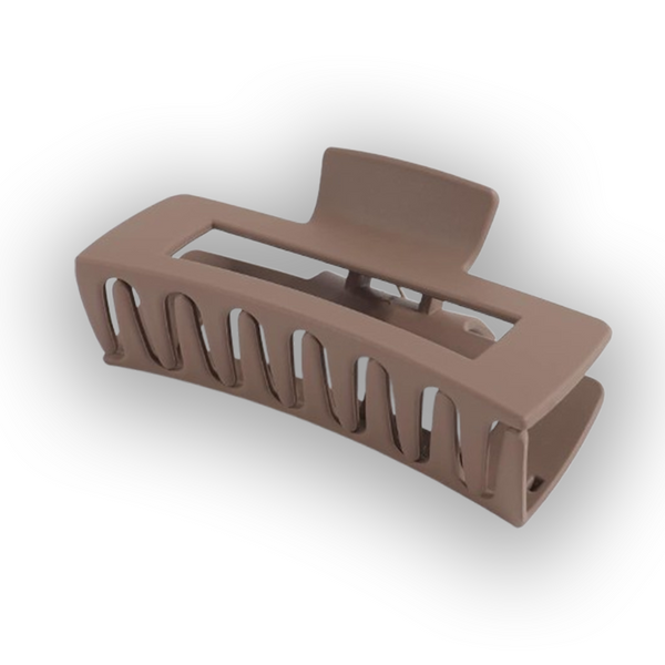AM5630 Jumbo Hair Rectangular Claw Clips for Women and Girls - (Pack of 1 Pc, Multicolour)