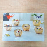 AM5966 Crystal Glass Ice Cream and Dessert Bowl -  Set of 6 Pcs (150 ml)