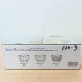 AM5964 Crystal Glass Ice Cream and Dessert Bowl - Set of 6 Pcs 150 ml