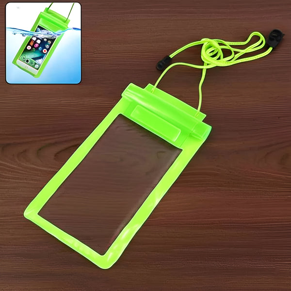 0601 Waterproof Mobile Pouch (6.2 inch, Random Colour)