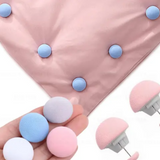 AM5435 Cotton Blanket Needle -(Pack of 6 pcs)-Curtain Needle-Spring Clips Bedsheet Clips Small Cotton for Bedsheet