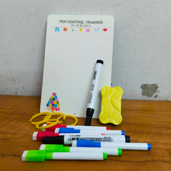 AM5422 Magical Tracing Workbook Set - Reusable Pen and Eraser - Practice Tracing Books for Kids Tracing Workbook Sets (Set of 14 pcs)