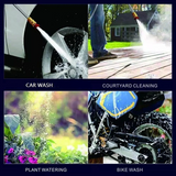 AM5420 Cordless Pressure Washer, 48V Battery Portable Handheld Car Cleaning Machine, 30Bar Pressure Water Spray Gun Pressure Washer Car Wash Spray Gun