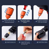 AM5420 Cordless Pressure Washer, 48V Battery Portable Handheld Car Cleaning Machine, 30Bar Pressure Water Spray Gun Pressure Washer Car Wash Spray Gun