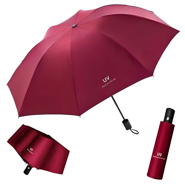 AM5757 UV Automatic Foldable Umbrella , Automatic Open-Close Function – For Rainy Day