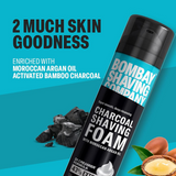 AM5473 Bombay Shaving Company Charcoal Shaving Foam for Men