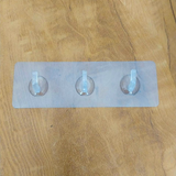 AM5491 Self Adhesive Sticky Wall Hook Patti-3 hooks