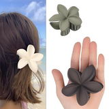 AM5619 Jumbo Flower Hair Claw Clips For Women/Girls (Pack of 1 Pcs, Multicolour)